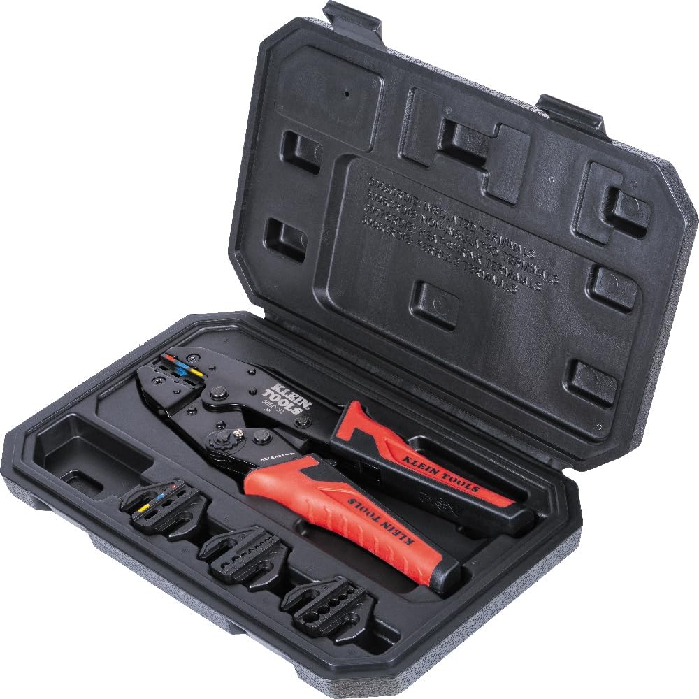 ⚡ Crimp Like a Pro – 5-Piece Ratchet Crimping Kit On Sale! 🔧